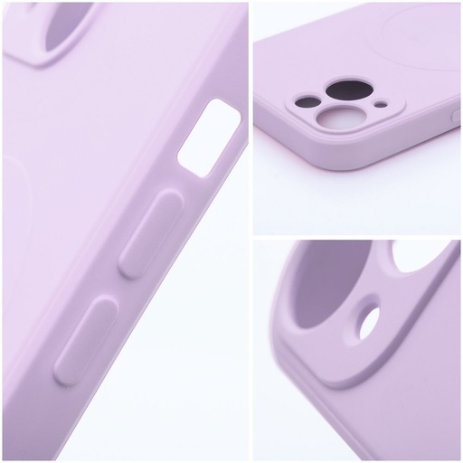 Apple iPhone 17 Pro Max Silicone mag cover magsafe zadní kryt (Růžová)