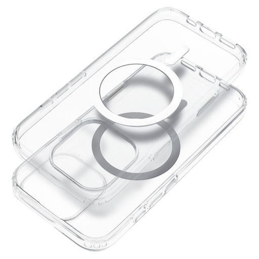 Apple iPhone 16 Pro Max 2 mm tenký silikonový MagSafe zadní kryt (Průhledný)