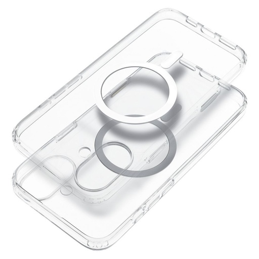 Apple iPhone 16 2 mm tenký silikonový MagSafe zadní kryt (Průhledný)