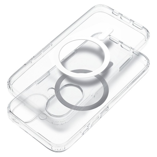 Apple iPhone 15 2 mm tenký silikonový MagSafe zadní kryt (Průhledný)