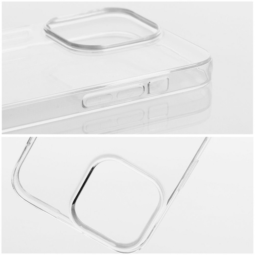 Apple iPhone 17 Pro Max 2 mm tenký silikonový MagSafe zadní kryt (Průhledný)