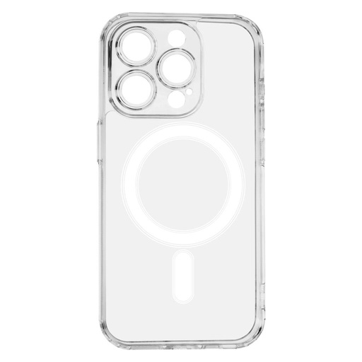 Apple iPhone 15 Pro Anti shock MagSafe 1,5mm s ochranou kamery zadní kryt (Průhledný)