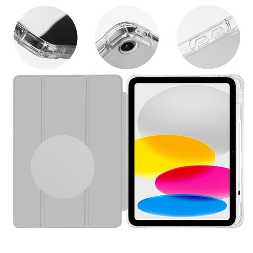 Apple iPad 10.9 2022 / iPad 11 2025 OBAL:ME MistyTab tablet pouzdro (Šedá)