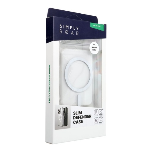 Apple iPhone 17 Air ROAR Slim Defender MagSafe zadní kryt (Průhledný)