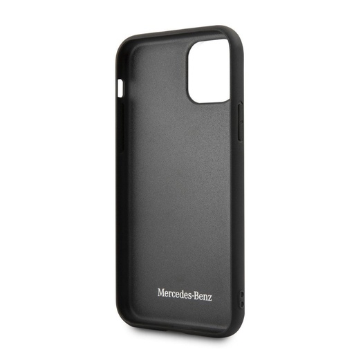Apple iPhone 11 Mercedes Urban Line prémiový zadní kryt (Černá) - MEHCN61ARMBK