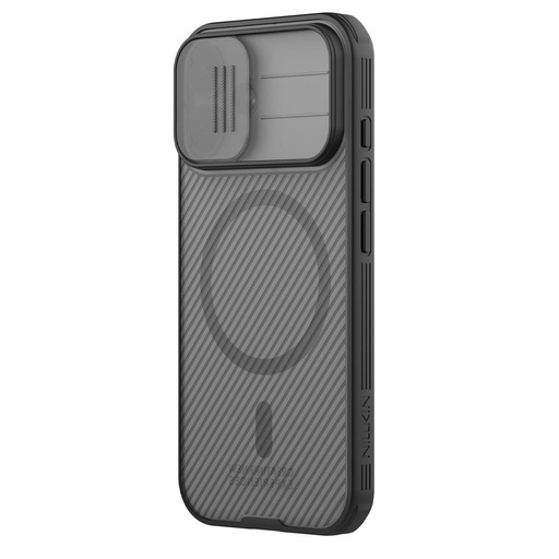Apple iPhone 17 Nillkin CamShield Pro MagSafe zadní kryt (Černá)