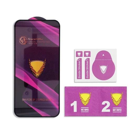Samsung Galaxy A36 5G / Galaxy A56 5G OG Premium tvrzené sklo (Průhledný černá s okrajem)