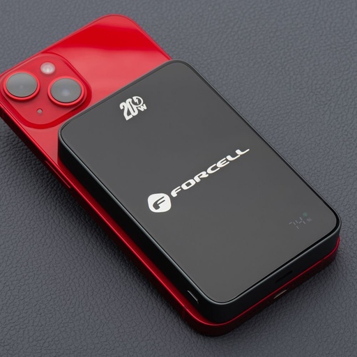 Forcell F-Energy SuperSlim F10K8 MagSafe power bank 15W 10000 mAh (Černá)