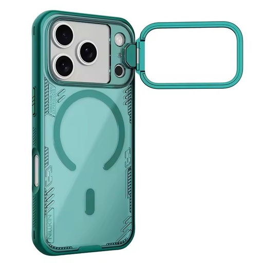Apple iPhone 17 Pro Max Nillkin Iceblade Prop magsafe zadní kryt (Zelená)