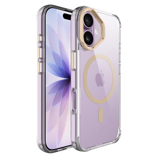 Apple iPhone 17 TOKO Apex capsule magsafe zadní kryt (Zlatá)