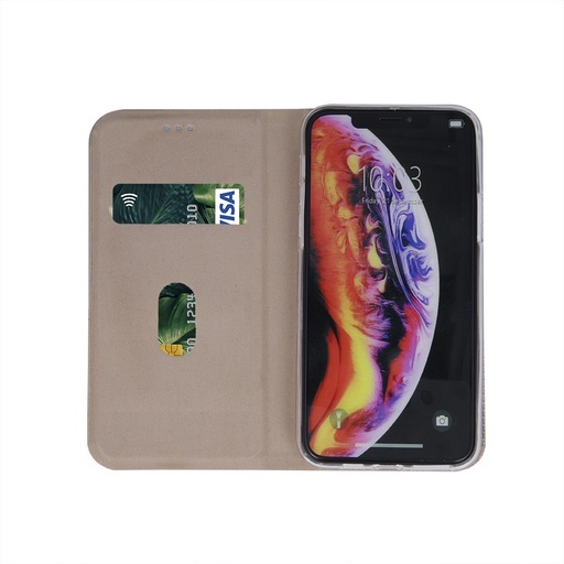 Huawei P30 Lite Smart Senso knížkové pouzdro (Zlatá)