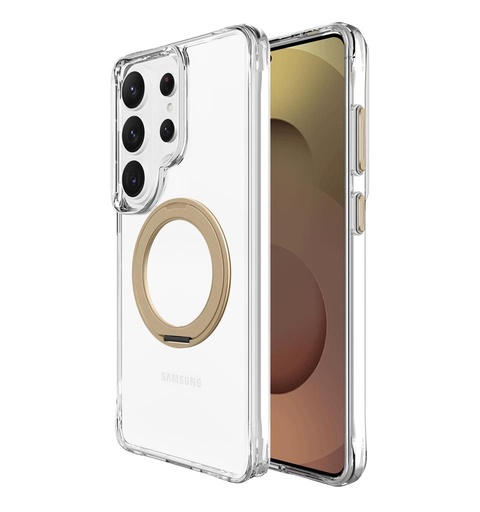Samsung Galaxy S26 Ultra TOKO Pure MagSafe 360 ring zadní kryt (Zlatá)