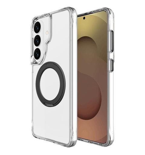 Samsung Galaxy S26 TOKO Pure MagSafe 360 ring zadní kryt (Černá)