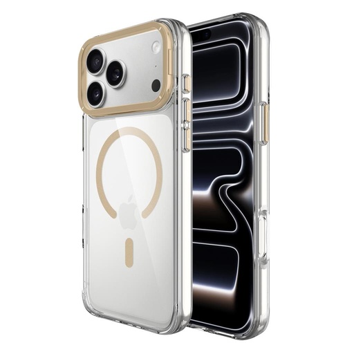 Apple iPhone 17 Pro Max TOKO Apex capsule magsafe zadní kryt (Zlatá)