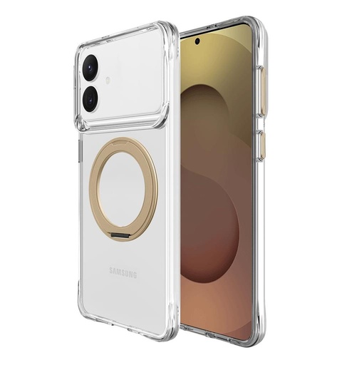 Samsung Galaxy S26 Plus TOKO Pure MagSafe 360 ring zadní kryt (Zlatá)
