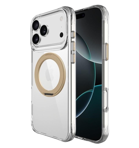 Apple iPhone 17 Pro TOKO Pure MagSafe 360 ring zadní kryt (Zlatá)