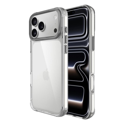 Apple iPhone 17 Pro Max TOKO Apex capsule magsafe zadní kryt (Stříbrná)