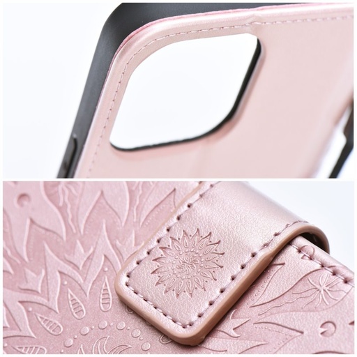 Samsung Galaxy A37 5G Forcell MEZZO otevírací pouzdro (Rosegold)