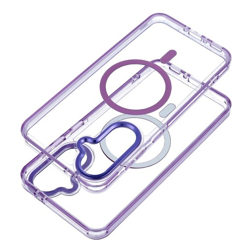 Samsung Galaxy S26 Ultra Frame Hybrid MagSafe zadní kryt (Fialová)