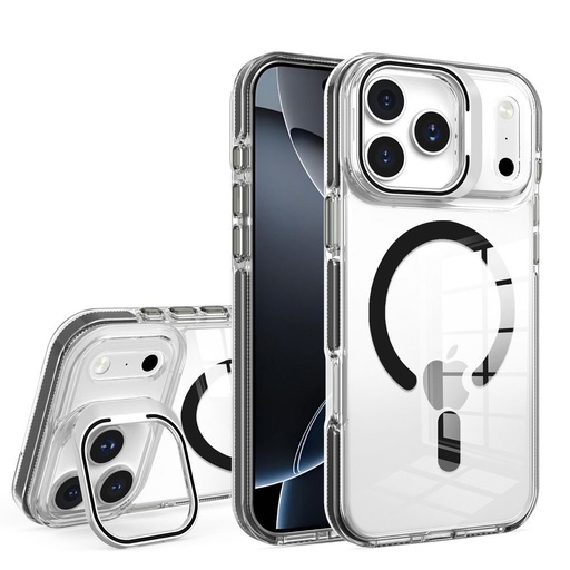 Samsung Galaxy S26 Ultra Lens MagSafe Silikonový zadní kryt (Černá)