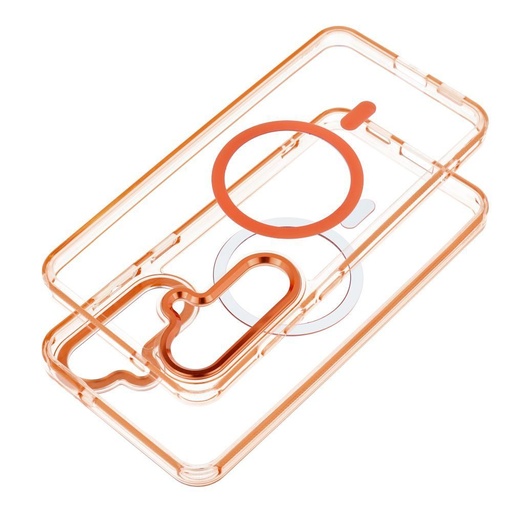 Samsung Galaxy S26 Ultra Frame Hybrid MagSafe zadní kryt (Oranžová)