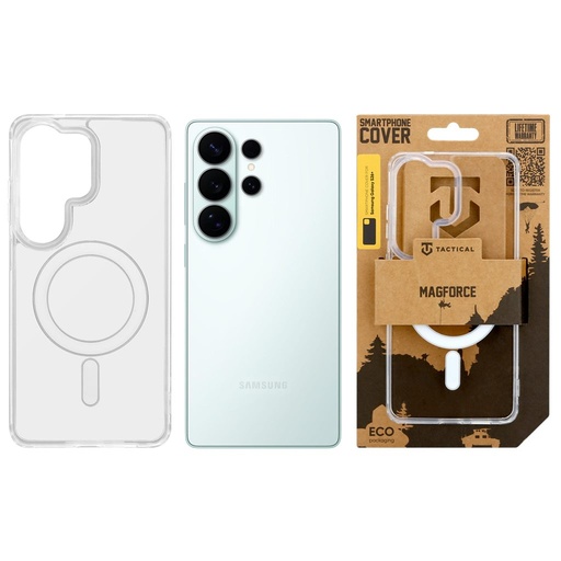 Samsung Galaxy S26 Ultra Tactical MagForce MagSafe zadní kryt (Průhledný)