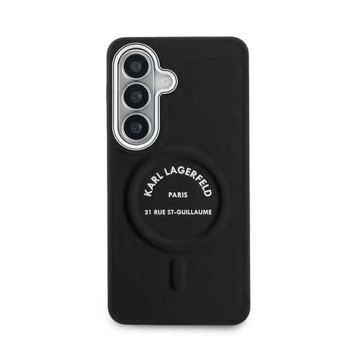 Karl Lagerfeld PU RSG Logo Magnetic Samsung Galaxy S26 (Černá)