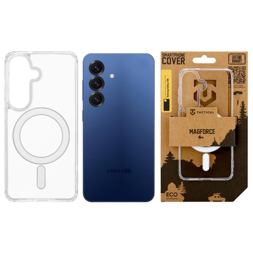 Samsung Galaxy S26 Tactical MagForce MagSafe zadní kryt (Průhledný)