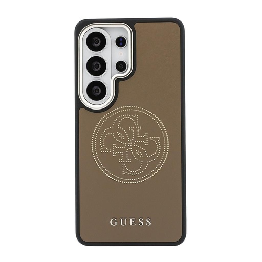 Guess PU Perforated 4G Logo Magnetic Samsung Galaxy S26 Ultra (Hnědá)