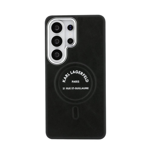 Karl Lagerfeld PU RSG Logo Magnetic Samsung Galaxy S26 Ultra (Černá)