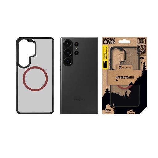 Samsung Galaxy S26 Ultra Tactical MagForce Hyperstealth 2.0 zadní kryt (Fekete-Piros)