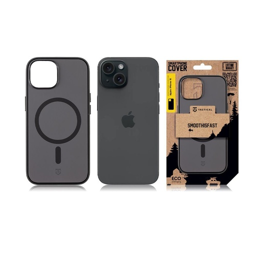 Apple iPhone 15 Tactical MagForce Smooth Is Fast pouzdro (Šedá)
