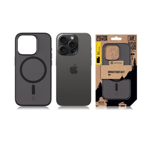 Apple iPhone 15 Pro Tactical MagForce Smooth Is Fast pouzdro (Šedá)