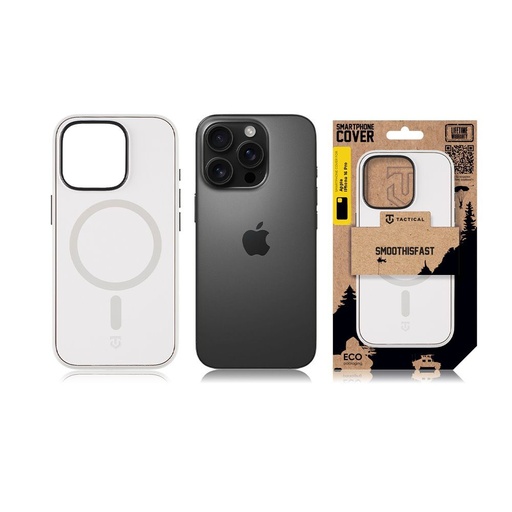 Apple iPhone 16 Pro Tactical MagForce Smooth Is Fast pouzdro (Bílá)