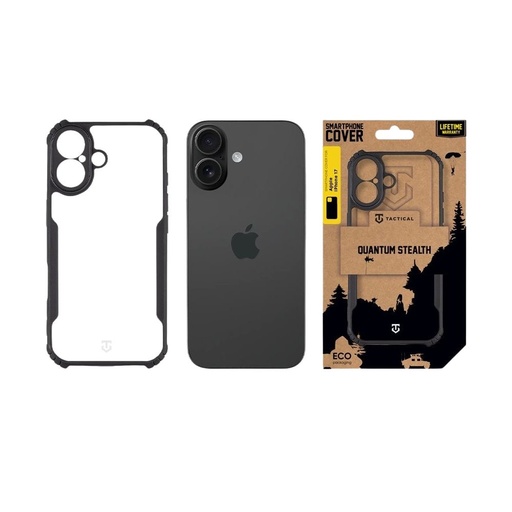 Apple iPhone 17 Tactical Quantum Stealth pouzdro (Černá)