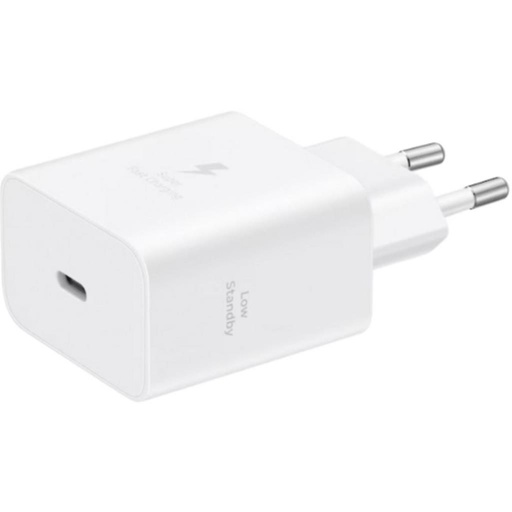 Samsung síťový nabíječka 45W USB-C + kabel (Bílá)