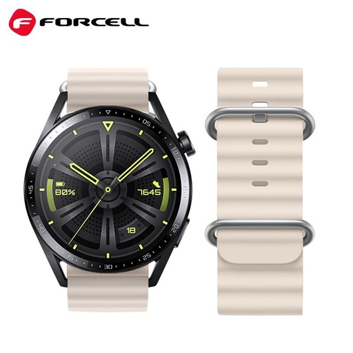 Forcell F-Design FS01 silikonový řemínek Samsung Galaxy Watch 20 mm (Stellar)