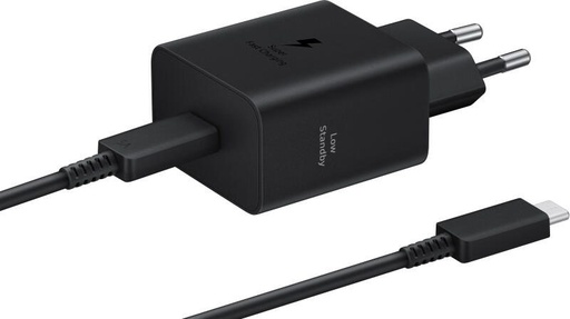 Samsung PD USB-C síťový rychlonabíječka 45W + USB-C kabel (Černá)