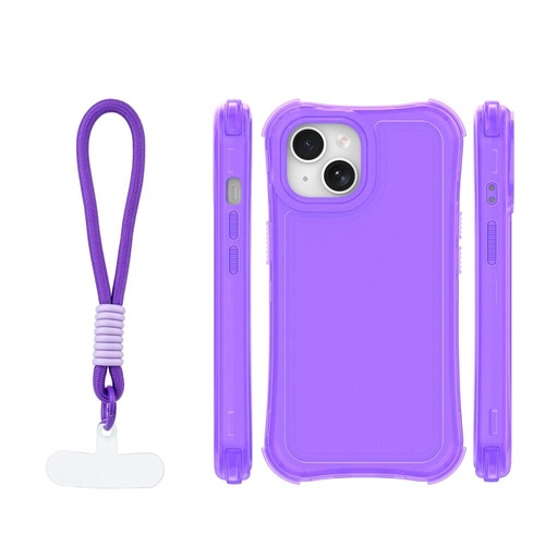 Apple iPhone 15 SafePop zadní kryt (Fialová)