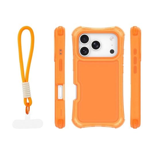 Apple iPhone 17 Pro Max SafePop zadní kryt (Oranžová)