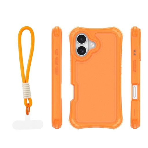 Apple iPhone 16 SafePop zadní kryt (Oranžová)