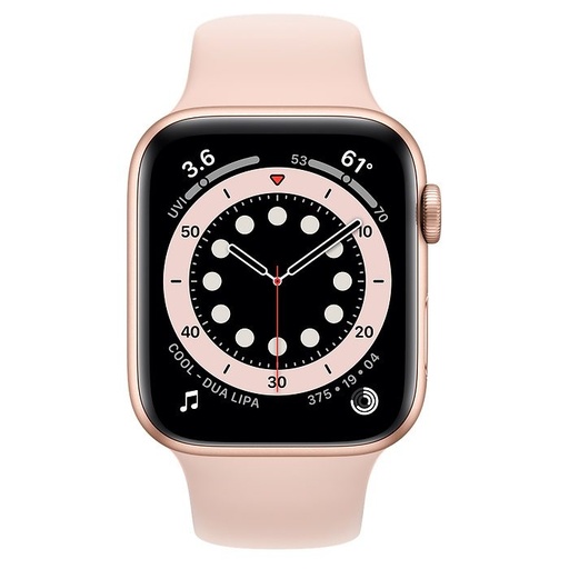 Apple watch Series 6 44mm, růžová