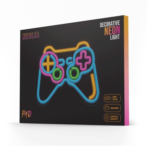 Neolia Neon PLEXI LED PAD vícebarevný dekorační osvětlení (Vícebarevný) - NNE19