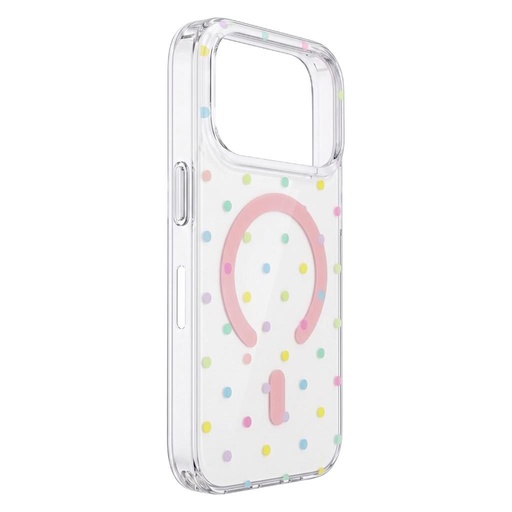 Apple iPhone 17 Pro / Apple iPhone 18 Pro Bubble Dots MagSafe zadní kryt (Bílá)