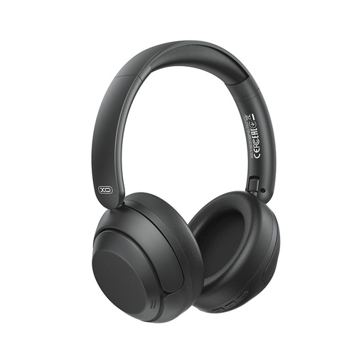 XO BE60 ANC otočný a skládací kov Bluetooth sluchátka (Černá)