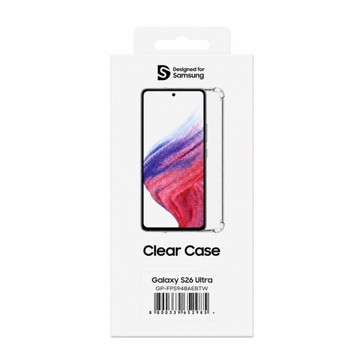 Samsung Galaxy S26 Ultra Mobeen Průhledný zadní kryt (Průhledný)