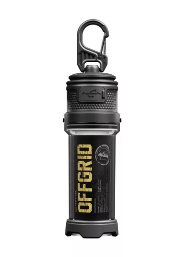 Tactical OffGrid přenosný LED lampa powerbank s funkcí