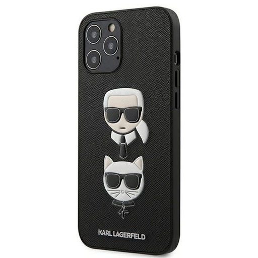 Apple iPhone 12 Pro Max Karl Lagerfeld Original pouzdro (Černá) – KLHCP12LSAKICKCBK