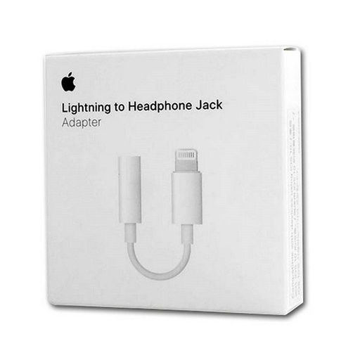 Apple Lightning - 3,5 mm Jack adaptér (Bílá)