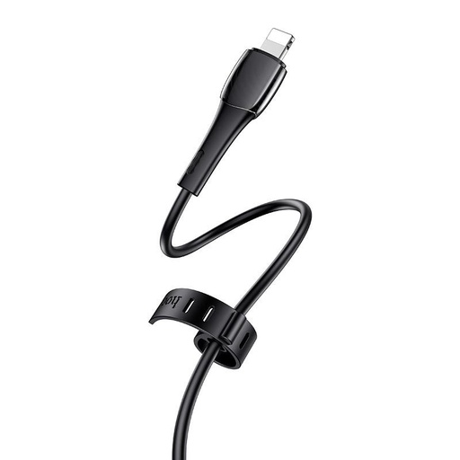 Hoco X49 lightning kabel, 2.4A, 1M, černá